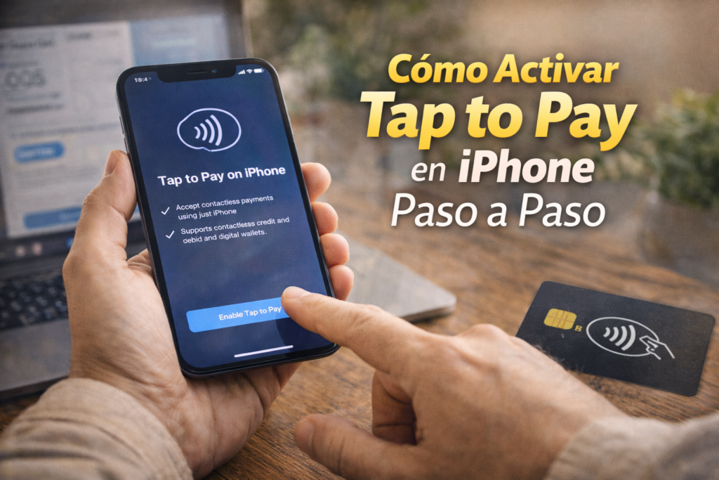 Activar Tap to Pay en iPhone para cobrar pagos contactless en 2026