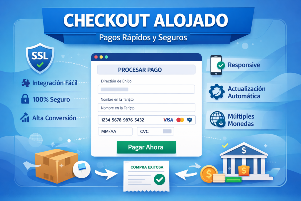 Checkout Alojado en Espana