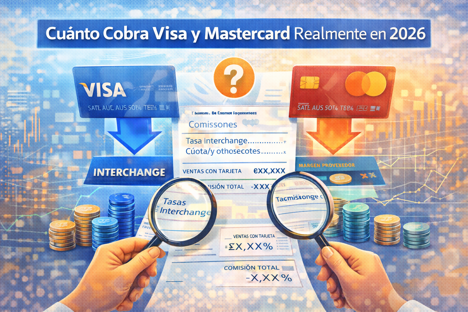Comisiones de Visa y Mastercard en 2026