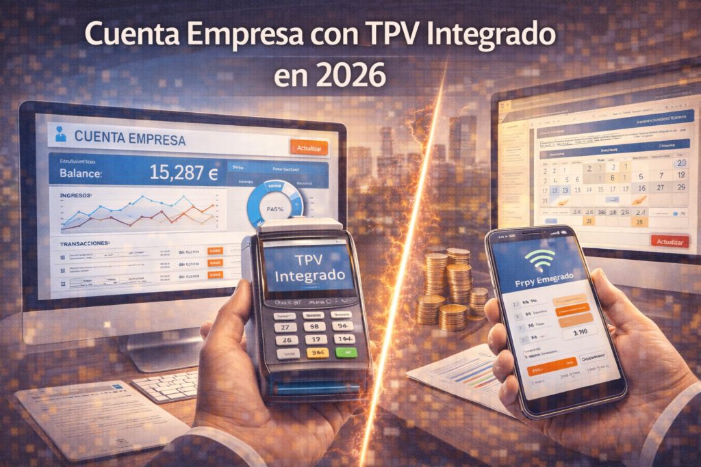 Cuenta de empresa con TPV integrado