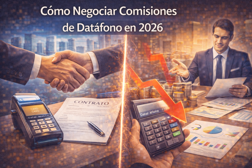 Negociación de comisiones de datafono en 2026