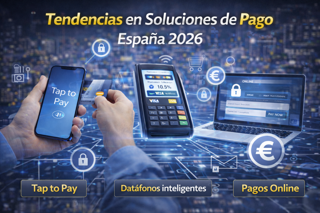 Tendencias pagos España 2026 con soluciones digitales y Tap to Pay