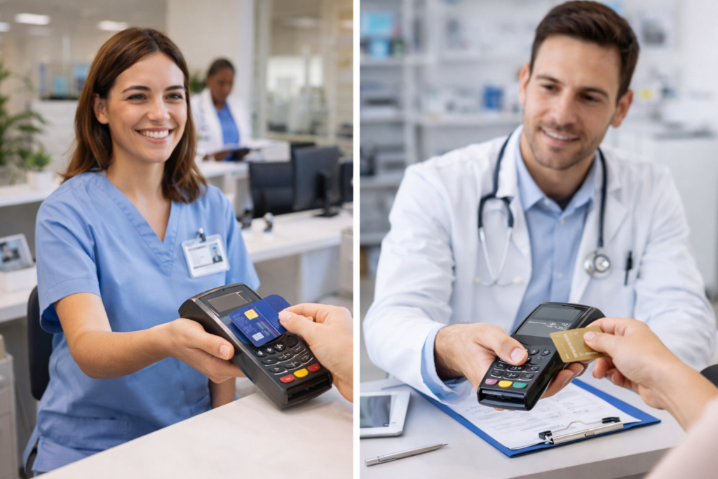 proceso de pago en la atención médica