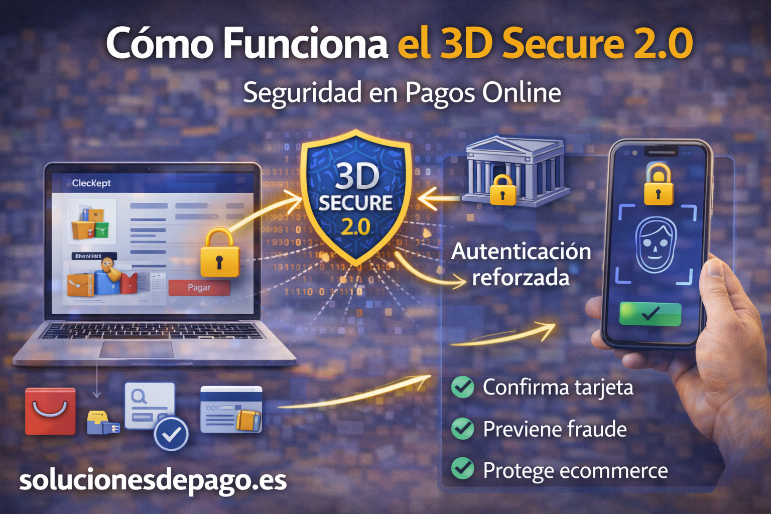 Cómo 3D Secure 2.0 mejora los pagos