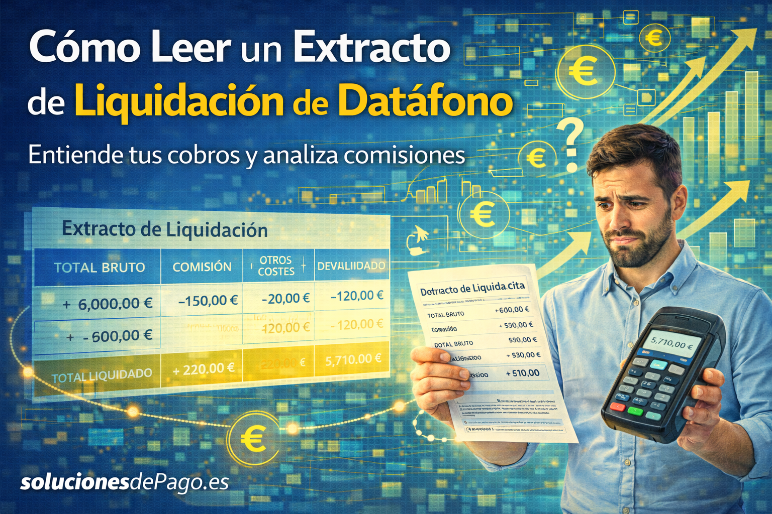 Cómo leer un extracto de un datafono