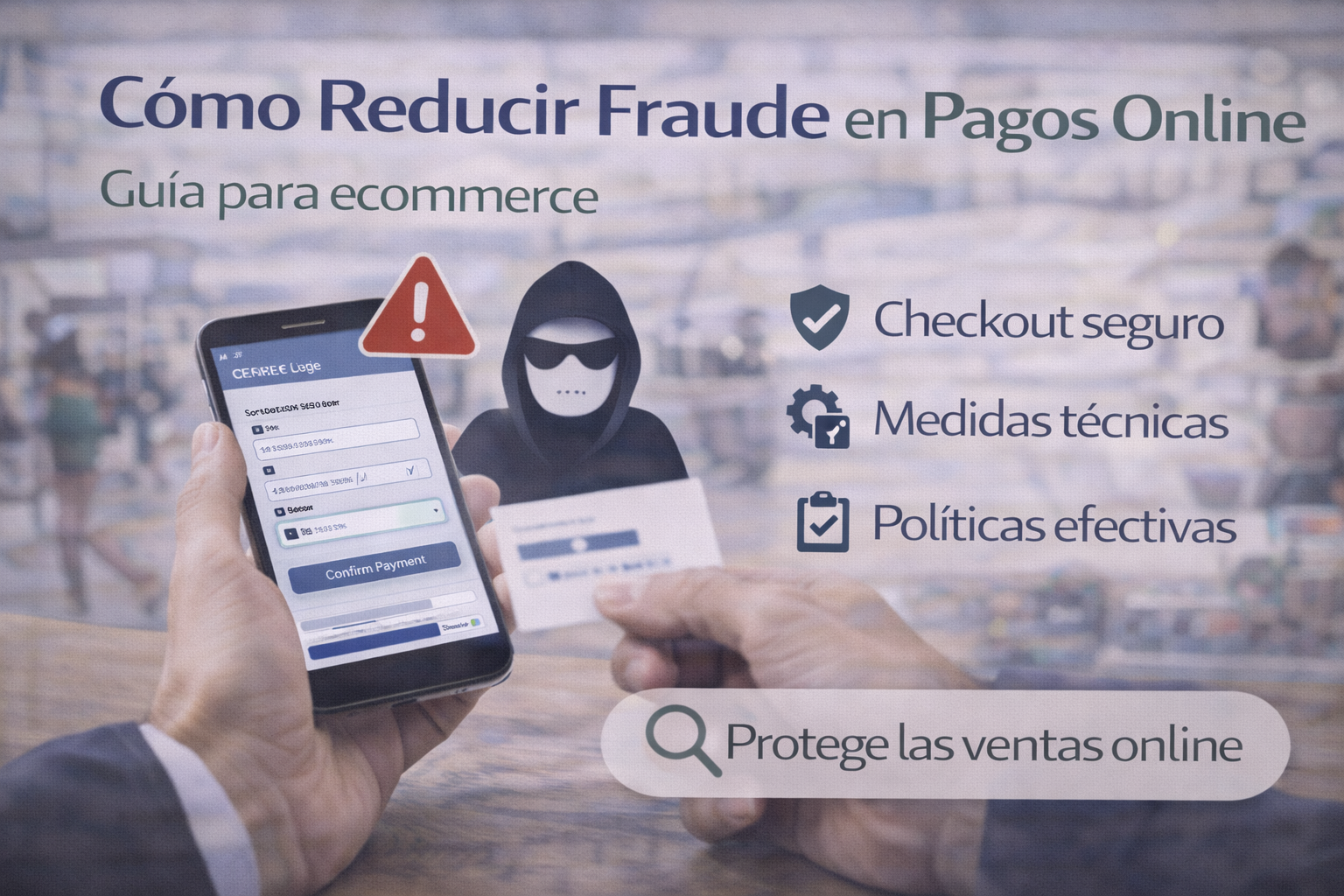 Cómo reducir fraude en pagos online