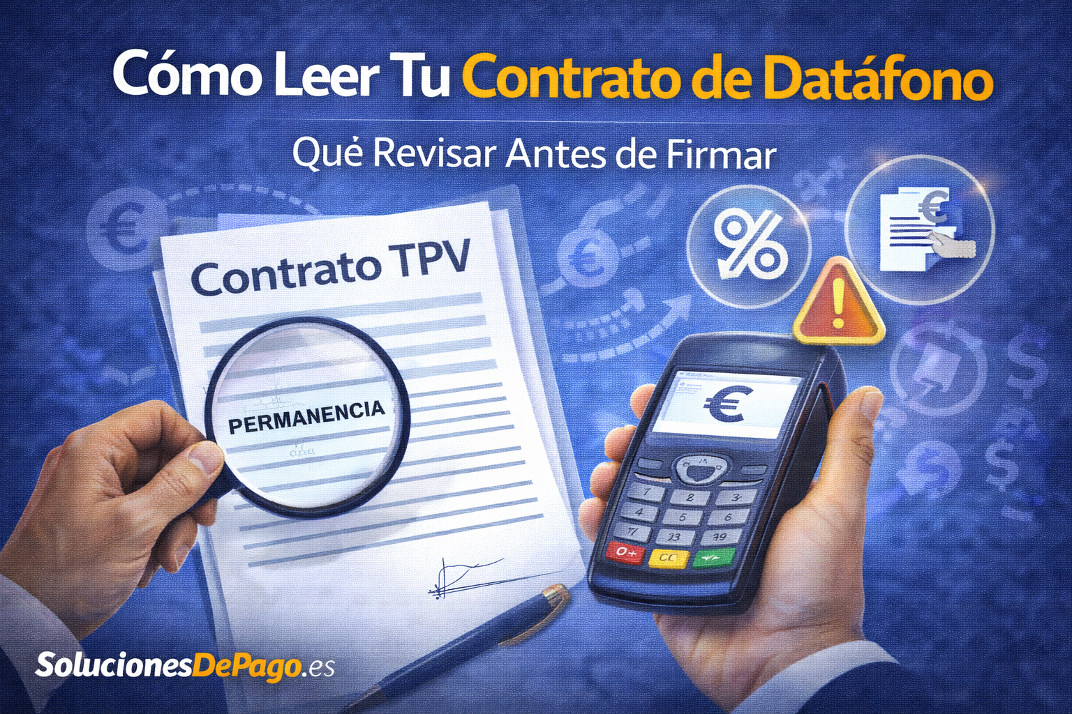 Cómo revisar tu contrato de datáfono