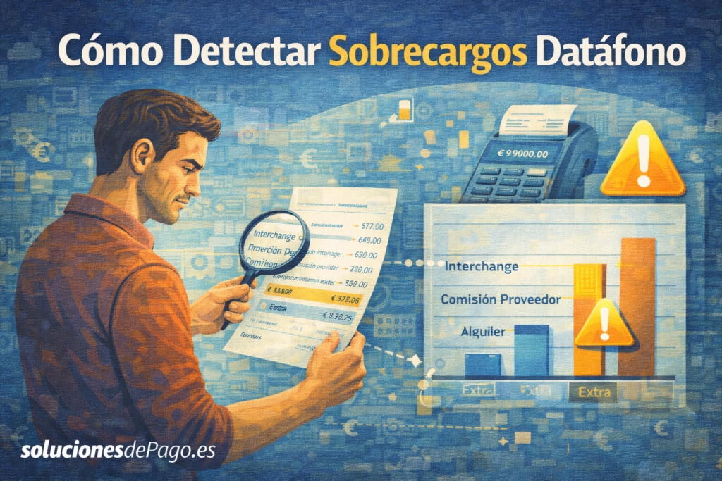 Detectando sobrecargos en datáfono
