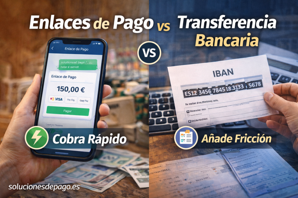 Enlaces de Pago vs Transferencia Bancaria