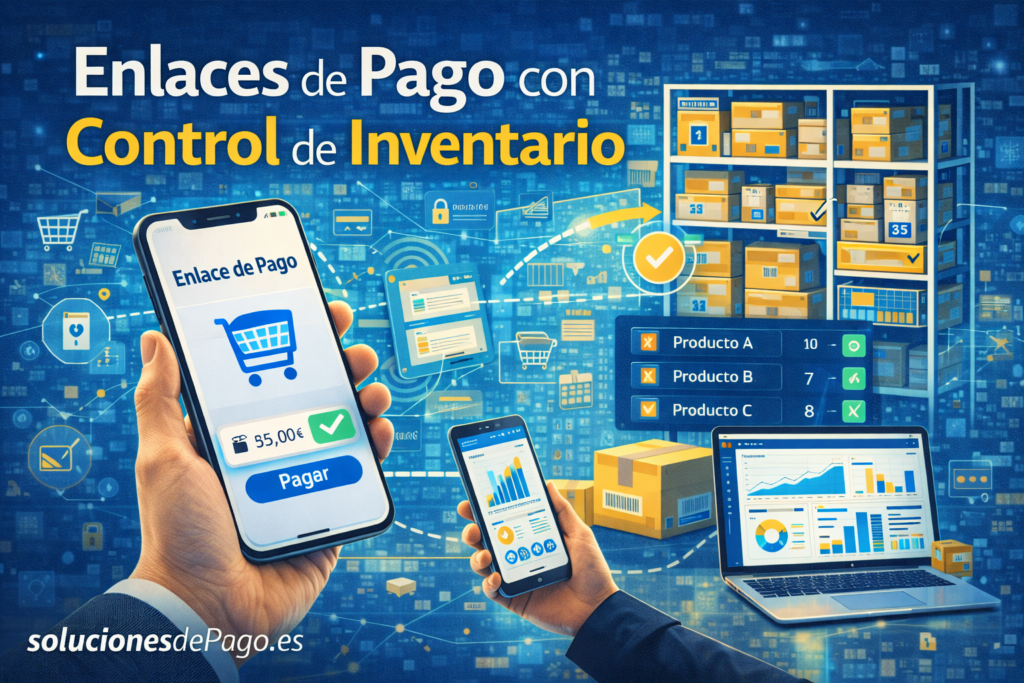 Enlaces de pago y sistema de control de inventario