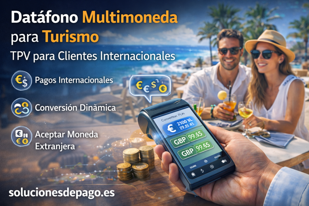 Multimoneda para turistas en la playa