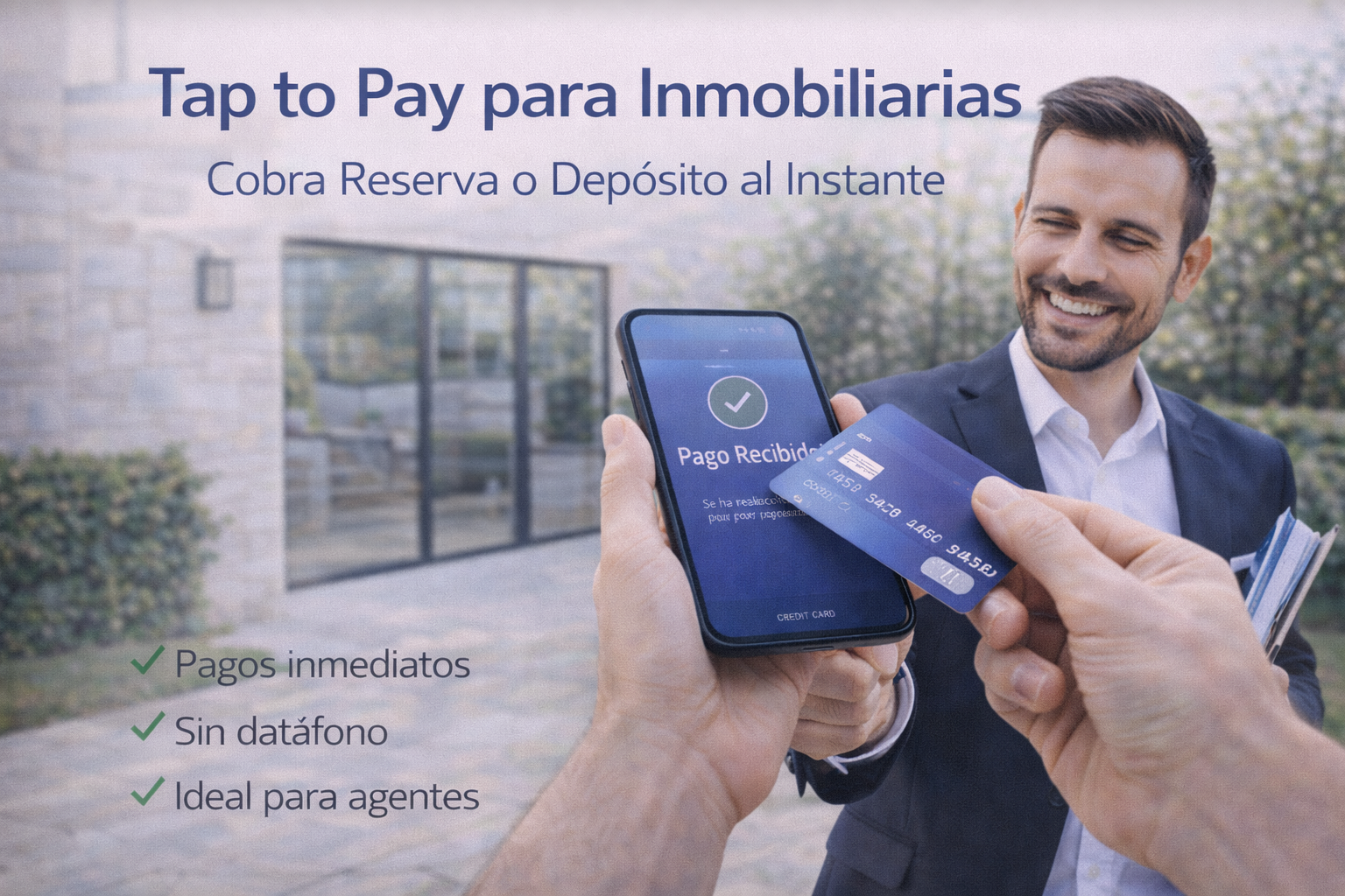 Pago instantáneo por venta de inmuebles