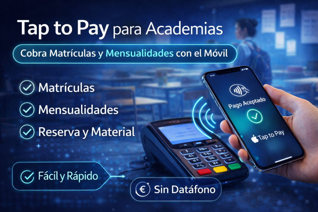 Pagos móviles para academias educativas