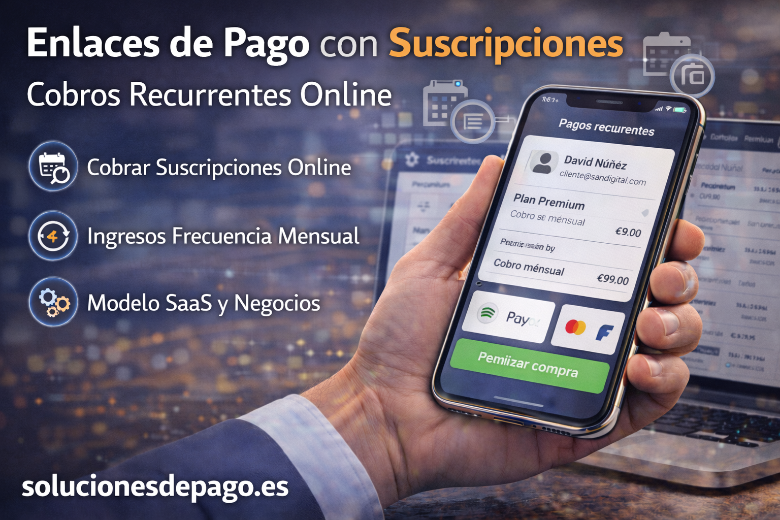 Pagos recurrentes y suscripciones online