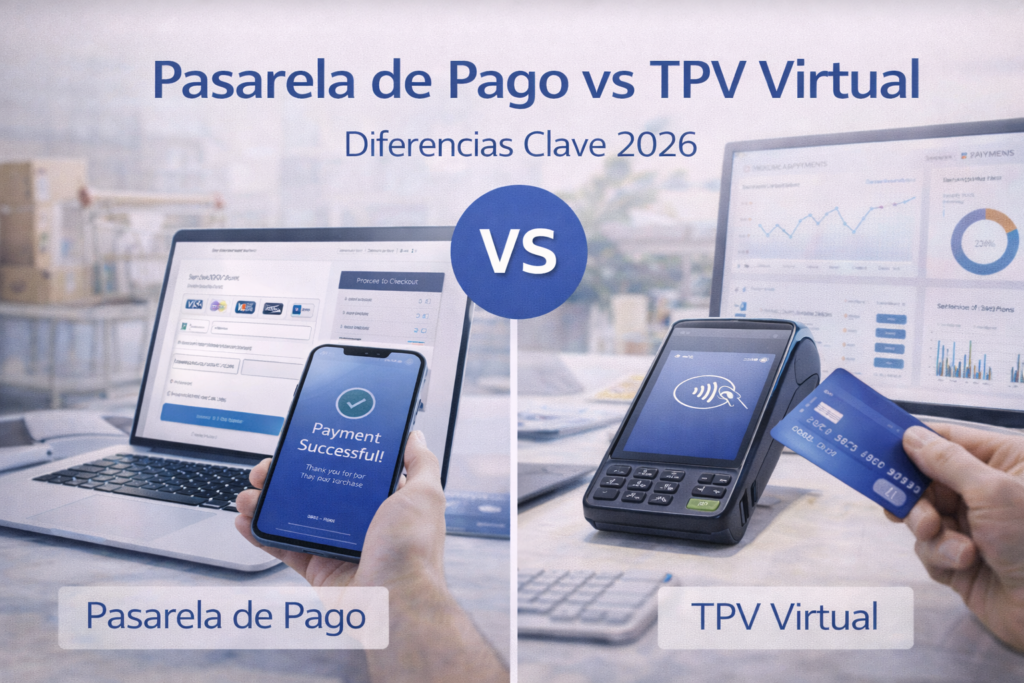 Pasarela de pago vs TPV virtual