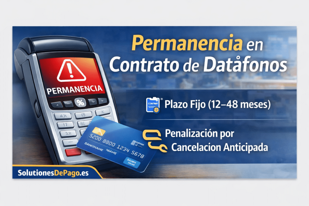 Permanencia en contrato de datáfonos