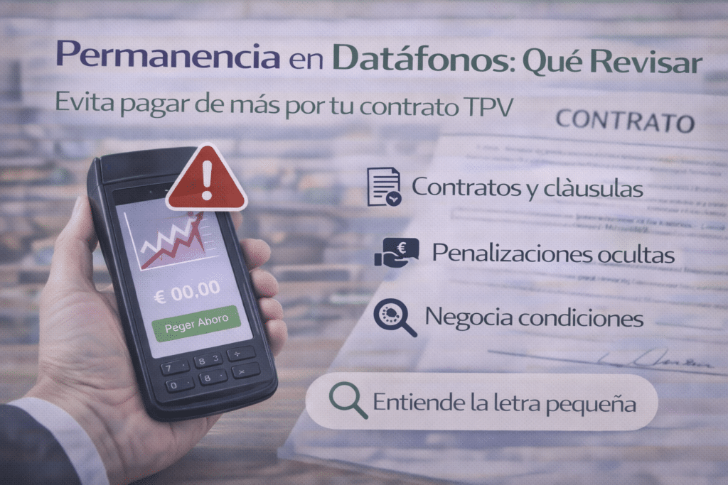 Permanencia en datáfonos