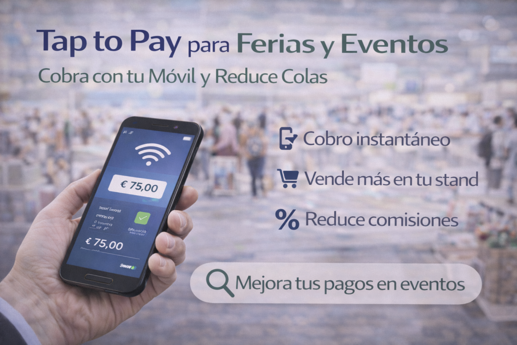 Tap to Pay en ferias y eventos