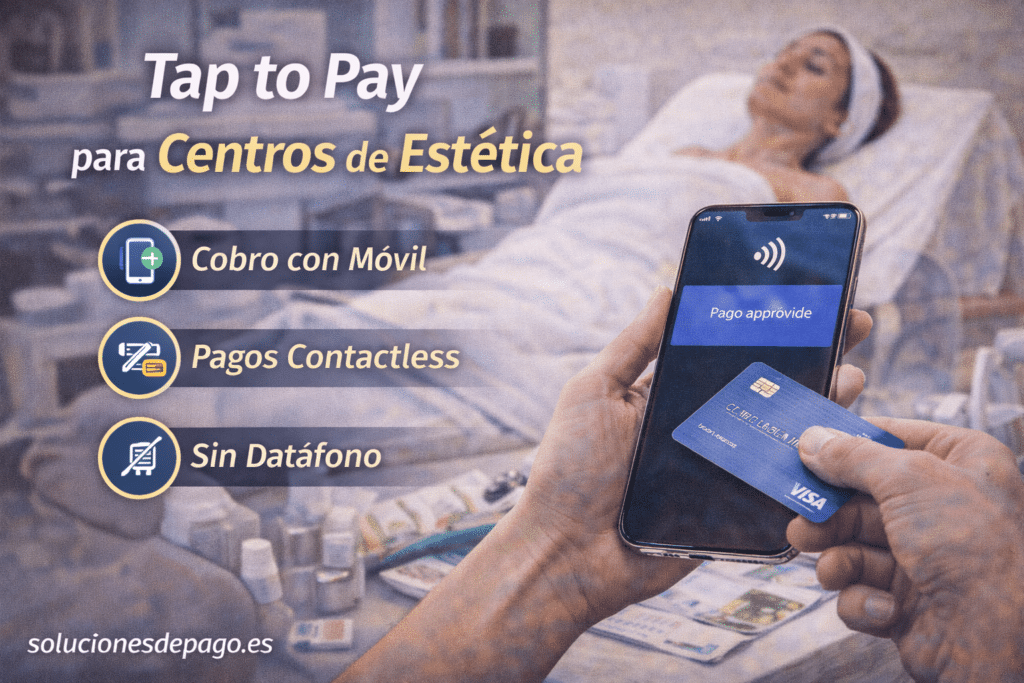 Tap to Pay para Centros de Estética