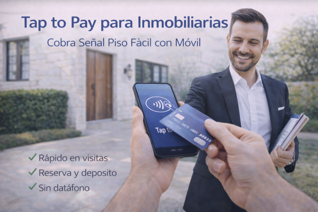 Tap to Pay para Inmobiliarias