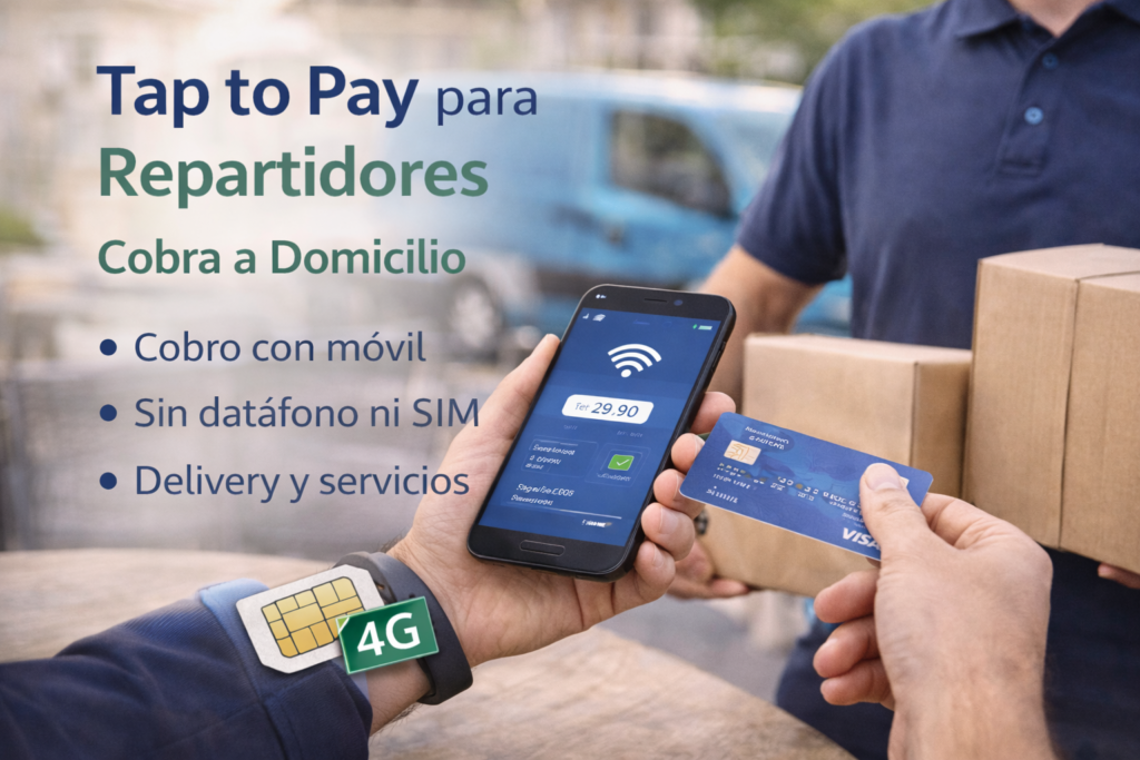 Tap to Pay para repartidores