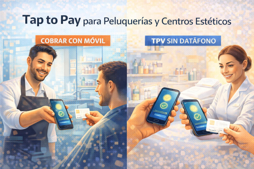 Tap to pay en salones de belleza