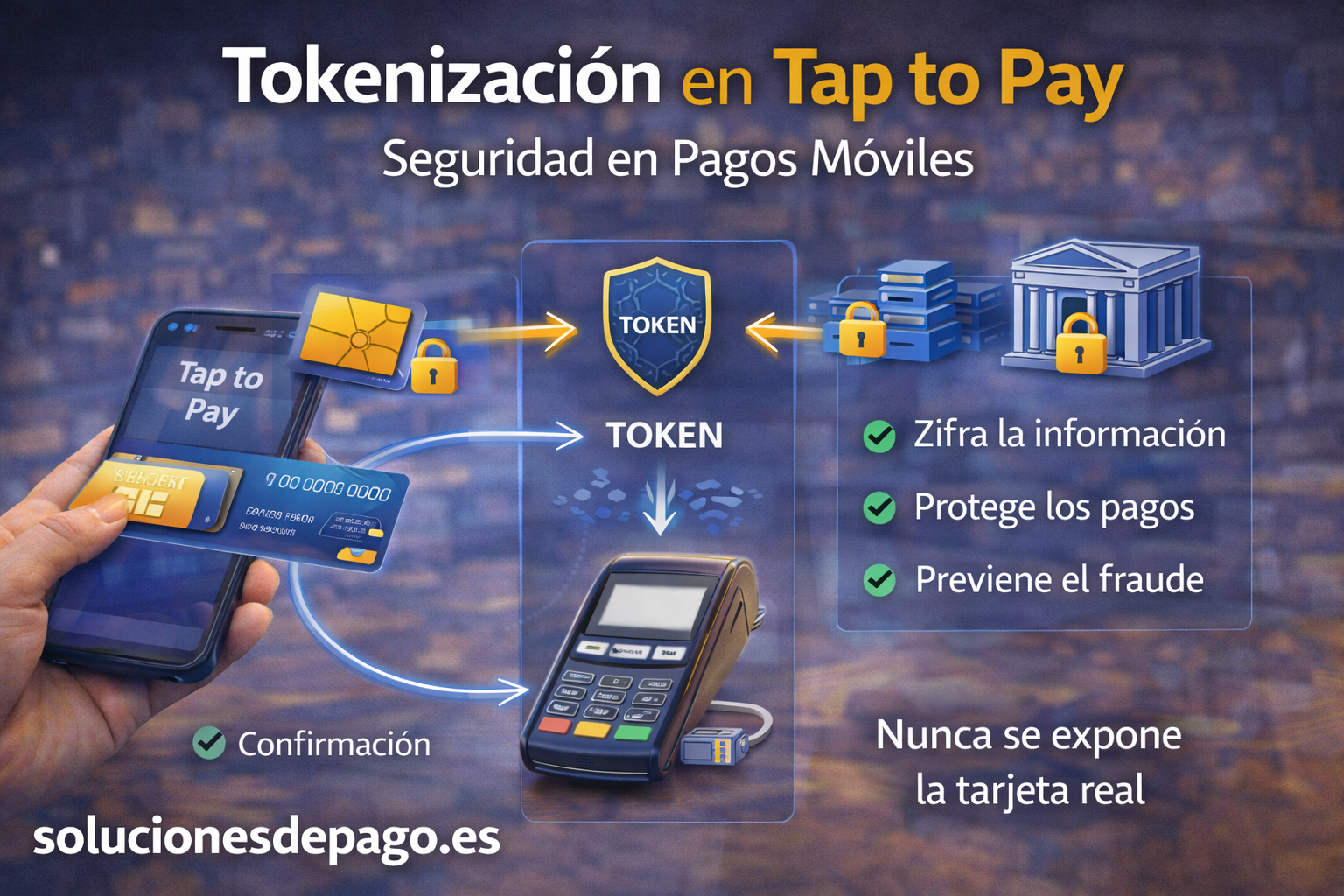 Tokenización en pagos móviles seguros