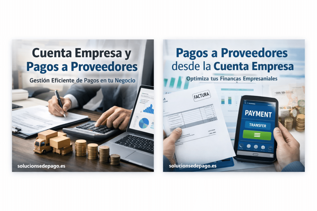 cuenta empresa pagos proveedores