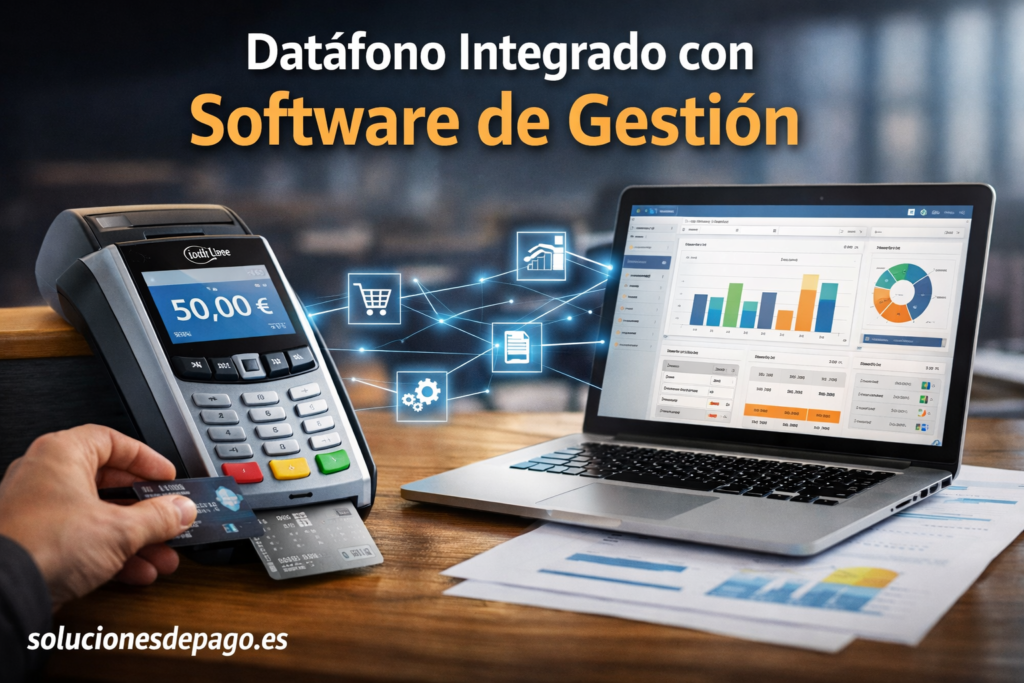 datáfono integrado software gestión