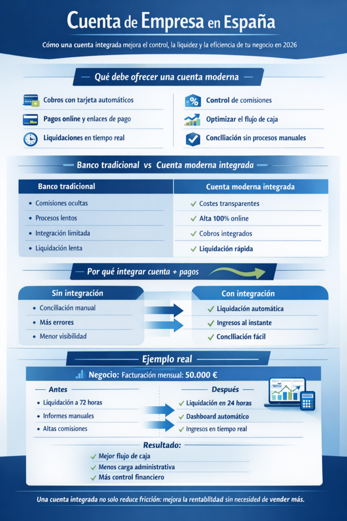 Infografia - Cuenta de Empresa en España