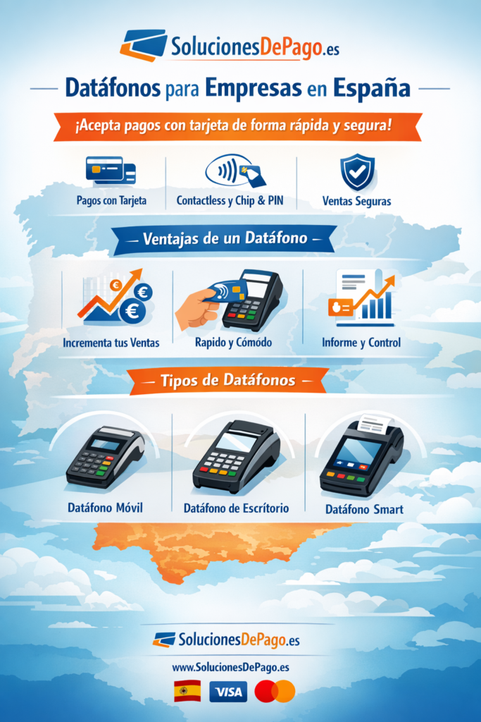 infografia -Datáfonos para empresas en España