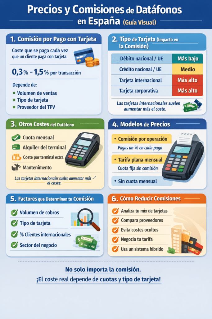 Infografia - Precios y Comisiones