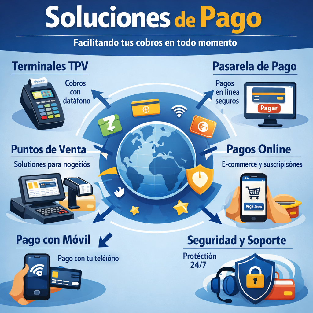 Infografia -Soluciones de Pago
