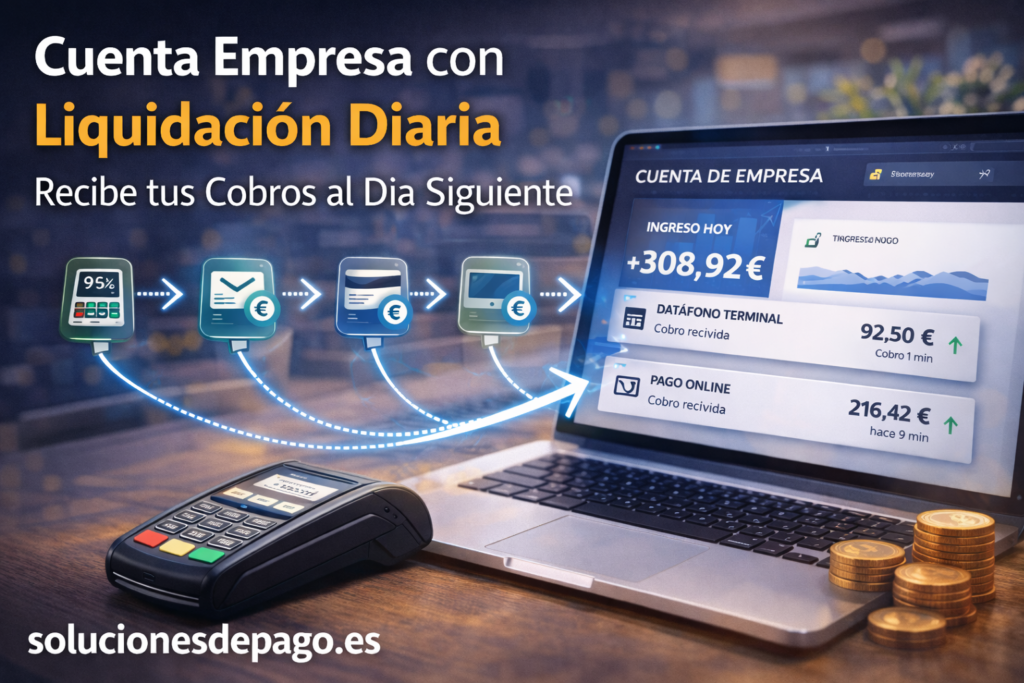 liquidación pagos tarjeta empresa