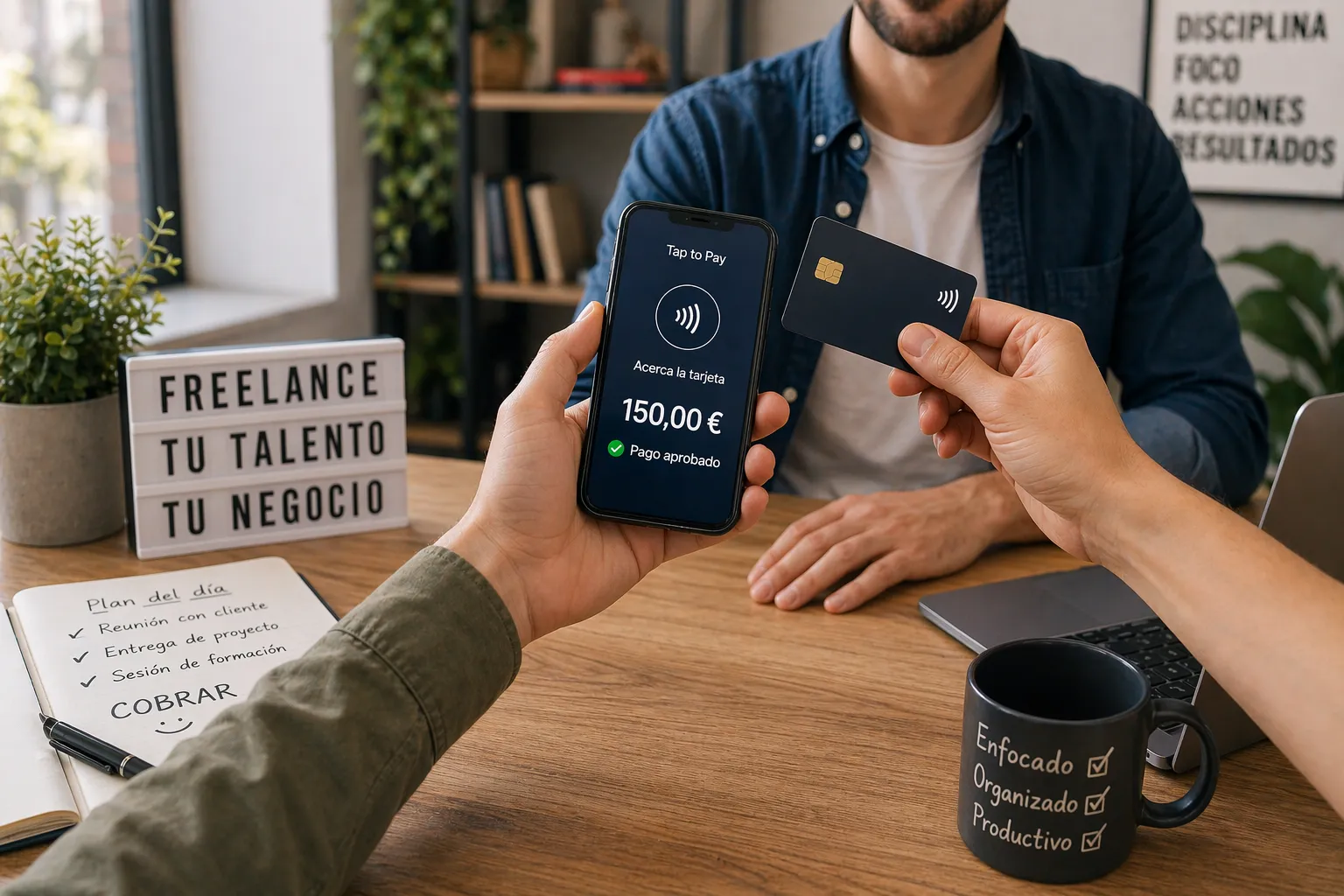 tap to pay para freelancers